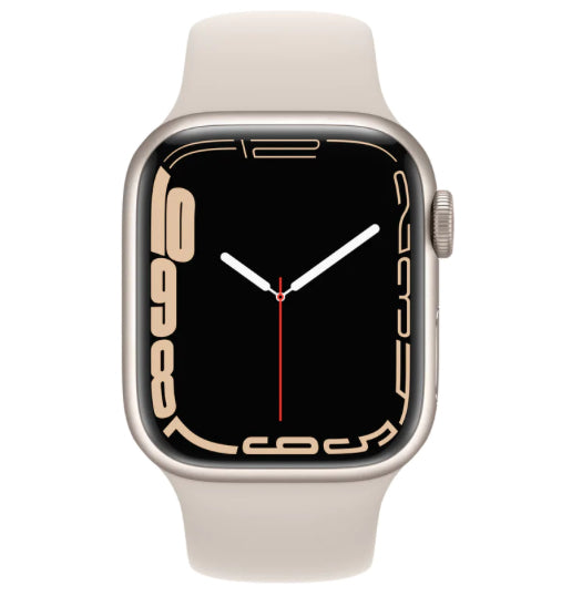 (New Open Box) Apple Watch Series 7 GPS Aluminum Case 41mm or 45mm with Starlight Sport Band (Model A2473) - Super Savings Technologies Co.,LTD (New Open Box) Apple Watch Series 7 GPS Aluminum Case 41mm or 45mm with Starlight Sport Band (Model A2473) - Super Savings Technologies Co.,LTD